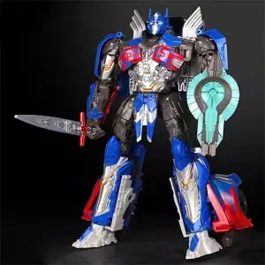 Сплав версия Optimus Prime Bumblebee Megatron детские развивающие игрушки автомобиль самолет робот Мужской - Цвет: 22cm