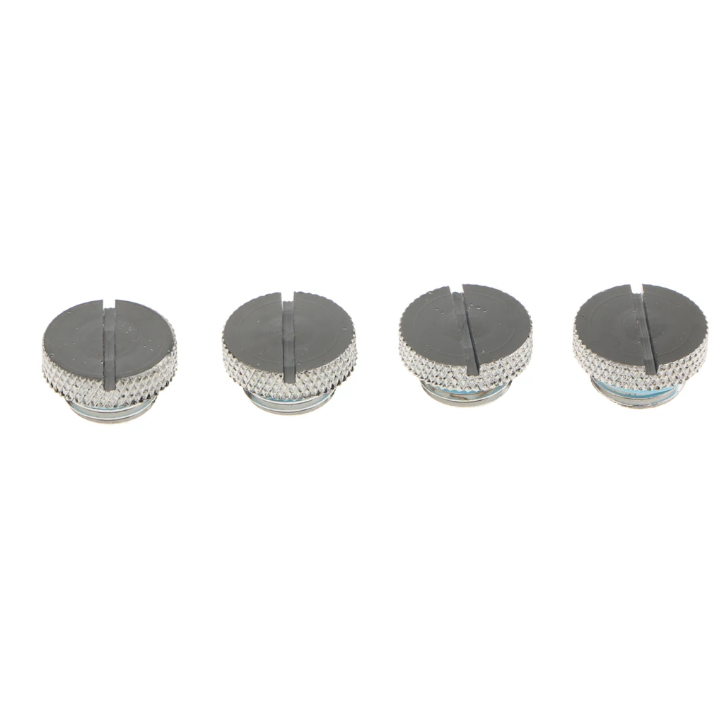 4Piece Water Cooling G1/4 Plug Stop Plug Fitting for PC Water Cooling