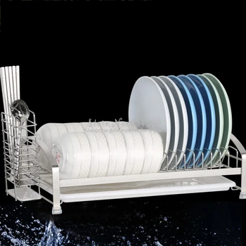 

5% Stainless Steel Drying Racks Drain Rack Dishes Dishes Cutlery Storage Kitchen Racks