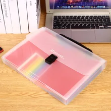 A4 папка для файлов Многофункциональная Универсальная 13 сеток радуга цвет менеджер бизнес А4 Папка для документов канцелярские принадлежности