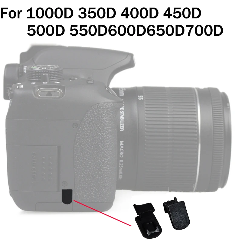 New Battery Door Rubber Cover For Canon EOS 450D 500D 550D 600D 650D 700D 1000D Digital Camera Repair Part | Электроника