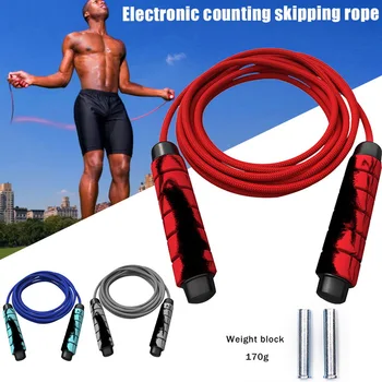 

Speed Skipping Jump Rope Adjustable Sports Lose Weight Exercise Gym Crossfit Fitness Equipment