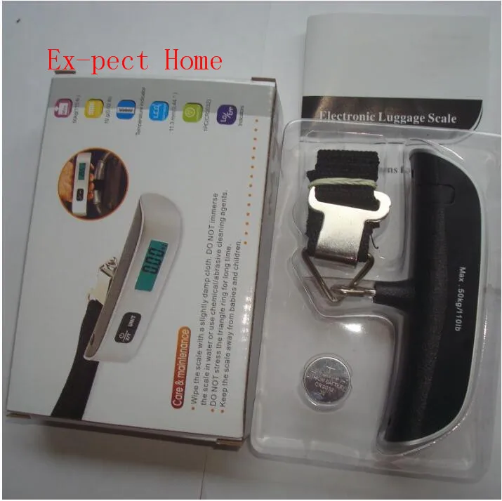 100pcs suitcase weight scale hand held digital scale hand held digital scale luggage weighing machine travel scales for luggage