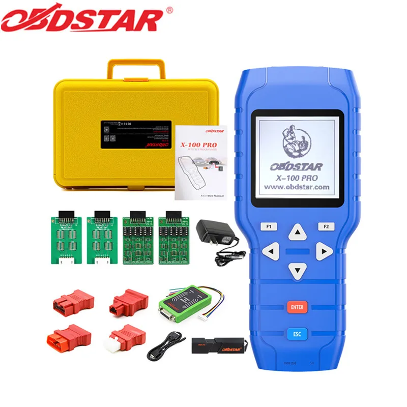 OBDSTAR X-100 PRO автоматический ключ программатор (C + D E) тип для IMMO OBD программное