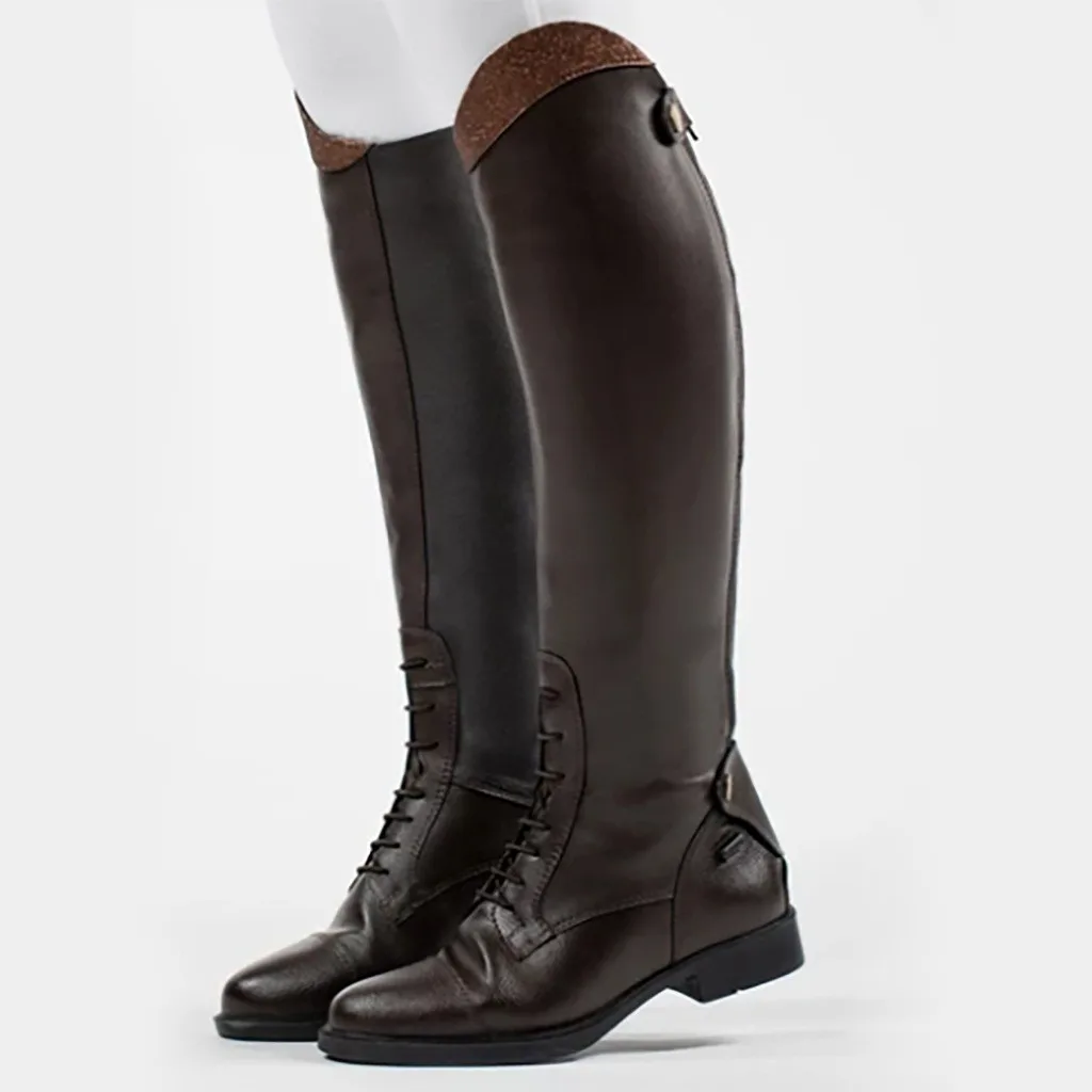 Обувь; женские модные ботинки; zapatos de mujer; женские зимние теплые ботинки на среднем каблуке в стиле панк; стильная обувь для верховой езды без застежки в стиле ретро