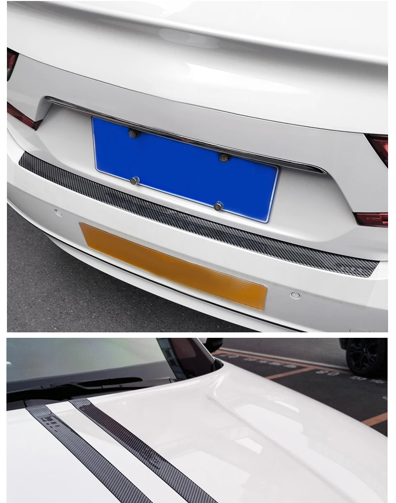 Авто углеродное волокно формовочная полоса DIY порога протектор края защита товаров бампер полоса все тело против царапин протектор стиль