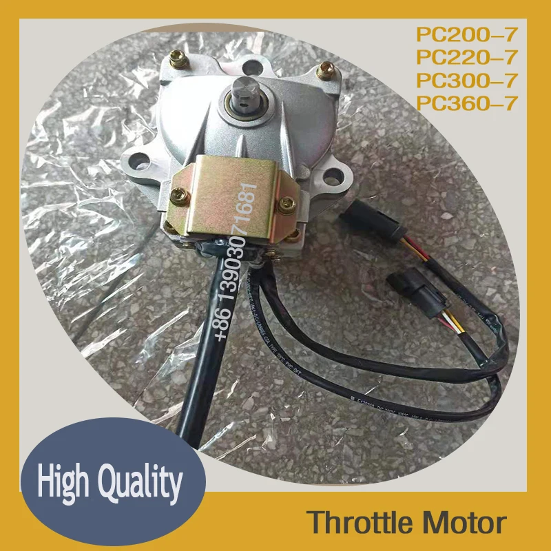 

High Quality Throttle Motor Throttle Control 7834-41-2000 7834-41-2001 7834-41-2002 For Komatsu Excavator Accelerator Motor