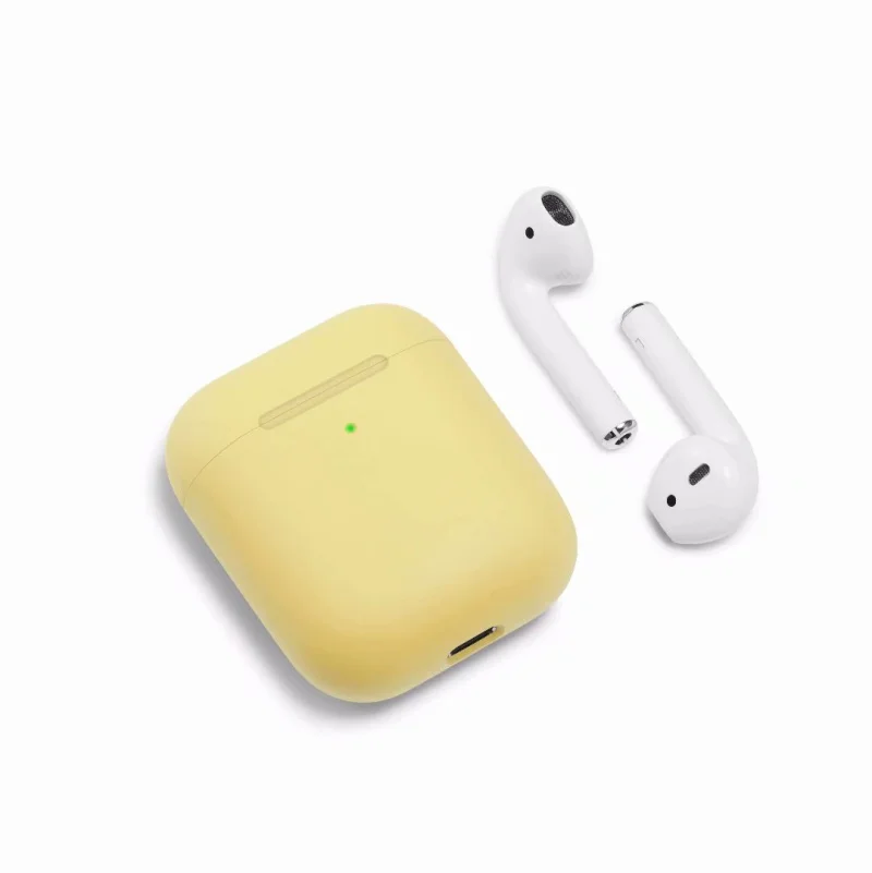 Тонкий силиконовый наушник чехол для Apple Airpods 2 чехол для AirPods Беспроводная зарядная коробка ультра тонкий для AirPods 2 защитный чехол