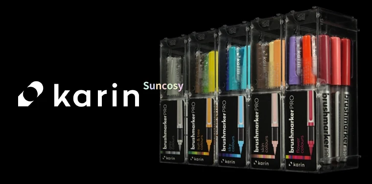 Karin Brushmarker PRO Junior 12pc 11 Basic colors + blender Set