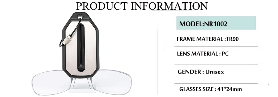 Зажим для носа, очки для чтения для женщин, очки для пресбиопии по рецепту, мужские очки с небольшой оправой, чехол для телефона+ 1,0 1,5 2,0 2,5 3,0