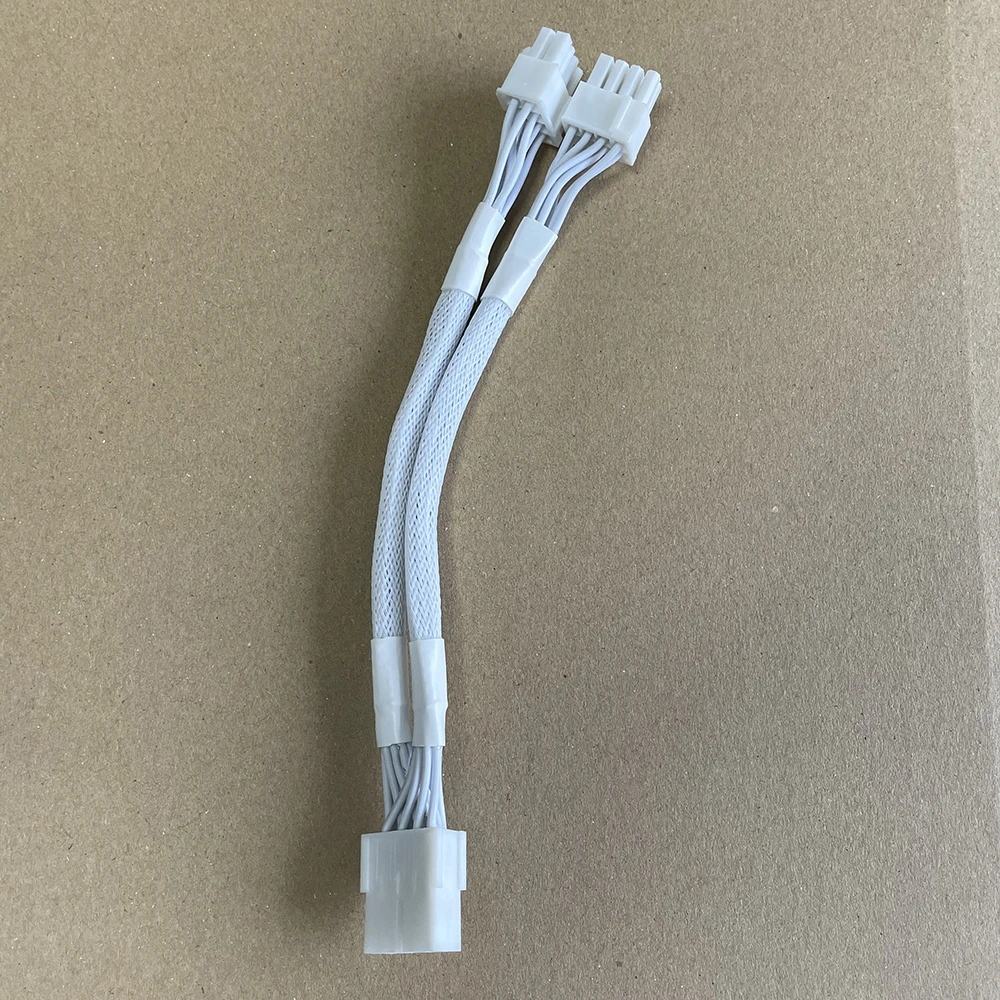 5pcs 8 Pin Female to Dual 8 Pin (6+2) Male GPU 8pin Splitters 18awg