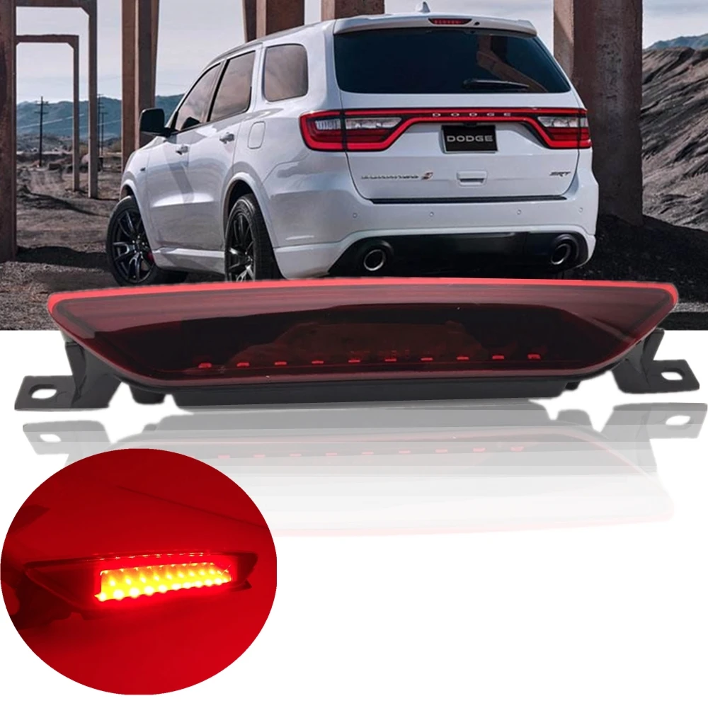 

Car High Mounted Led Rear Stop Brake Light For 07-12 Dodge Caliber / Durango 11-17 for 07-16 Jeep Compass / Grand Cherokee 11-17