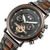 Mechanical Watch Men BOBO BIRD Wooden Automatic Wristwatch Man Fashion Business Auto Date Clock Waterproof Механические часы 1