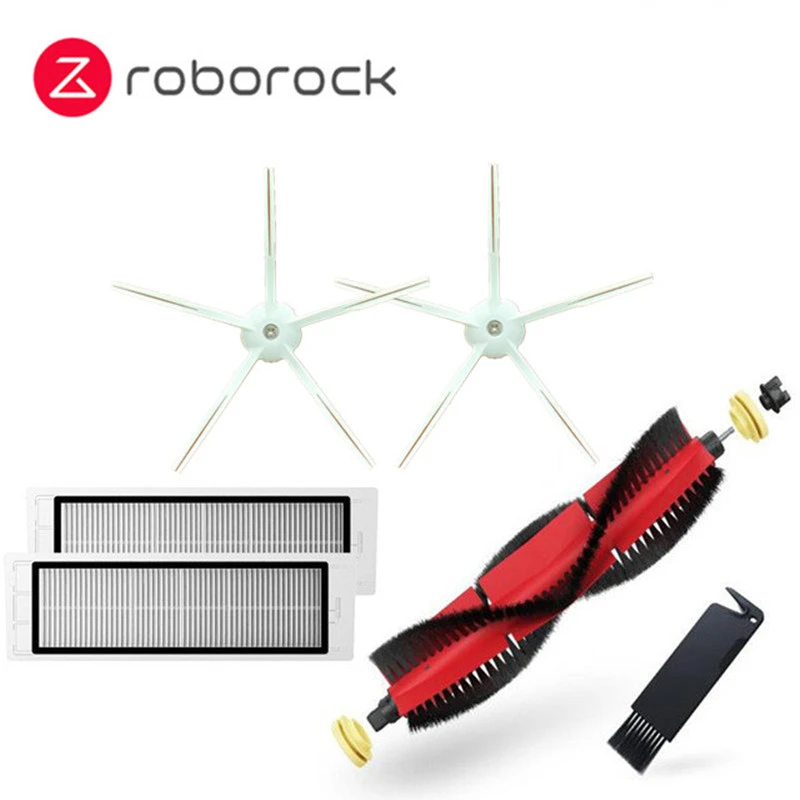 Original Roborock Accessory Pack Of Washable Filter Brush Mop For Roborock S50 S51 S55 S6 S5 Max Xiaomi 1 1s Xiaowa Vacuum Cleaner Parts Aliexpress