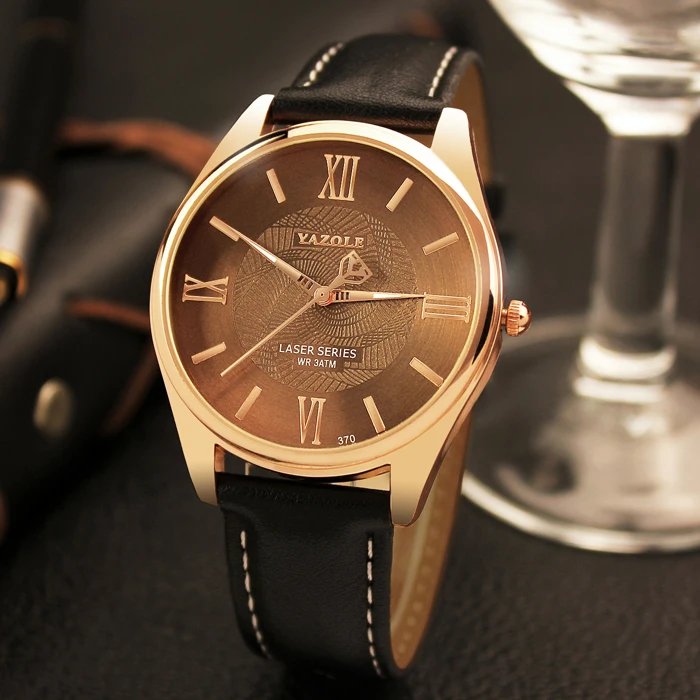 YAZOLE наручные часы для мужчин лучший бренд класса люкс известный мужской часы кварцевые часы наручные кварцевые часы Relogio Masculino YZL370
