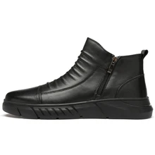 High Quality Winter Boots Men Cow Suede Ankle Boots Handmade Outdoor Working Boots New 2019 Men Warm Wither Shoes 8#23D50 High Quality Winter Boots Men Cow Suede Ankle Boots Handmade Outdoor Working Boots New 2019 Men Warm Wither Shoes 8#23D50