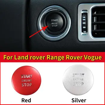 

For Land Rover Range Vogue 2010-2012 Aluminum alloy Engine START Button Replace Cover STOP Switch Car Accessory