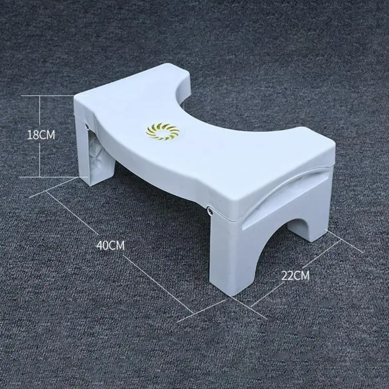 Портативная подставка для унитаза, туалет, ванная комната, анти запоры для детей, нескользящая складная пластиковая подставка для ног