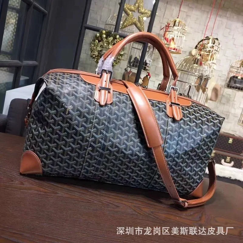 

Dog tooth bag 2020 new pocket smiley face travel bag large capacity shoulder strap travel bag handbag shoulder bag