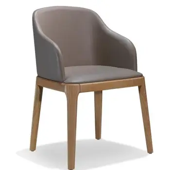 

Chair home solid wood dining chair modern simple stool backseat desk Nordic solid wood ins makeup chair