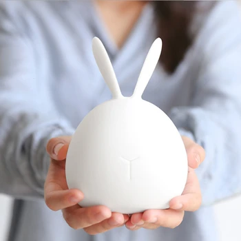

Animal LED Night Lamp 3D Rabbit Toys Lighting For Baby Night Light Environmental Protection Cute Cartoon LED Lamp Children Gift