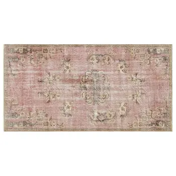 

Handmade Natural Vintage Turkish Area Rug 123x232 Cm-4'0''X7'7''