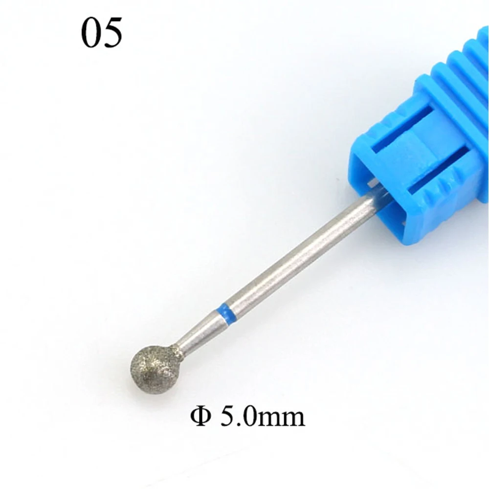 1 шт. Алмазная дрель для ногтей вращающаяся фреза электрические фрезы напильники
