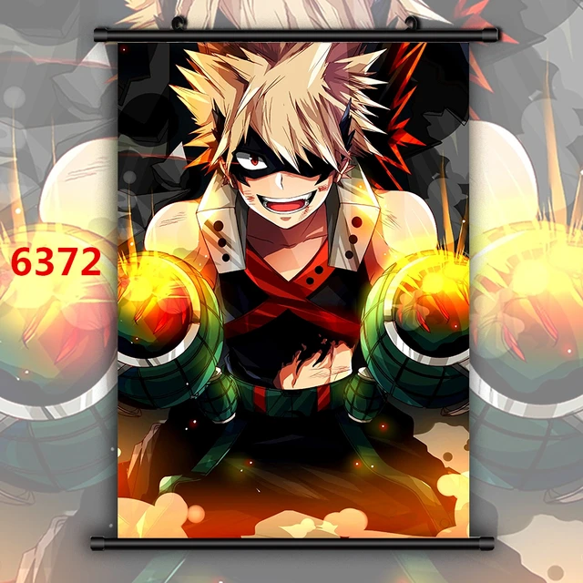 Boku no Hero Academia  Bakugou Katsuki Midoriya Izuku Yaoi  HD Print Wall Poster Scroll 6372