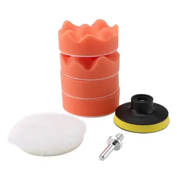 

3 Inch 7Pcs/Set Polishing Pad For Car Polisher Polishing Circle Buffing Pad Tool Kit For Car Polisher