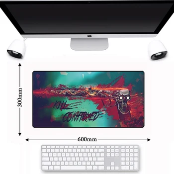 

600*300mm Game Gamer Gaming Locking Edge Anti-slip Computer Mouse Pad Office Desk PC Notebook Keyboard Laptop Mousepad Mice Mat