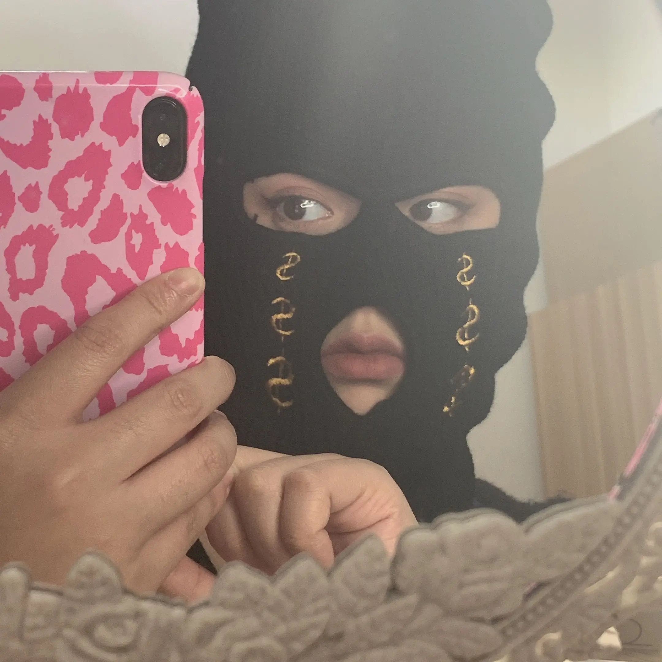 LA lv Pattern Full Graphic Balaclava Ski mask – GCBalaclavas