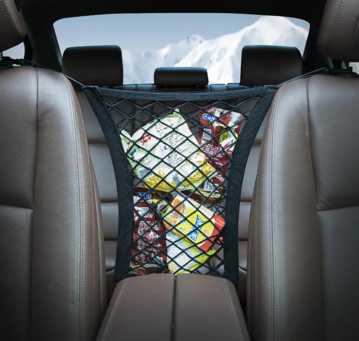 Car Organizer Net Mesh Trunk goods Storage for Suzuki Swift SX4 Mitsubishi ASX Lancer Outlander Pajero Hyundai Solaris ix35 i30 |