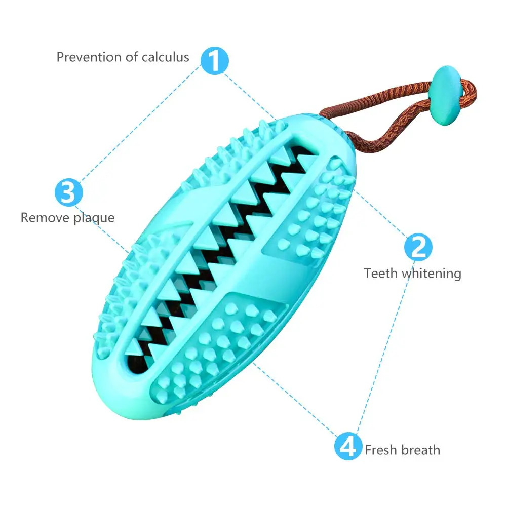 Игрушка для собаки в форме интерактивный эластичность Еда мяч игрушка зубная щетка для собак для чистки зубов Собачка Щенок стоматологической помощи собака игрушки товары для домашних животных