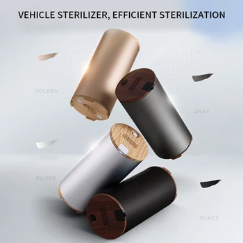 

Portable Disinfection Machine Air Purifier Deodorization Sterilizer for Car Home Personal Sanitizer Ultraviolet Phone Disinfect