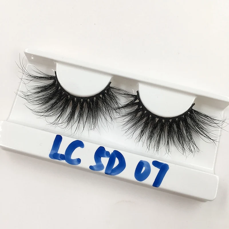 LC 5D 07 FDshine 25 мм норковые ресницы 5D ресницы с индивидуальной упаковкой лучшие продажи - Цвет: LC 5D 07