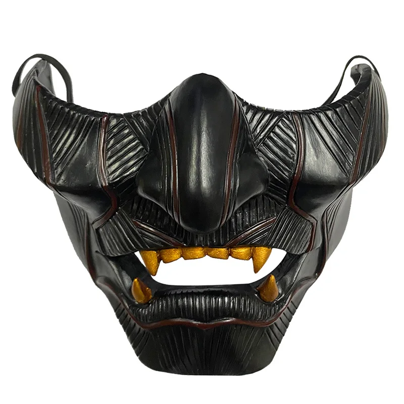 Ghost Of Tsushima Samurai Mask Resin Half Face Guise Cosplay Jin Sakai