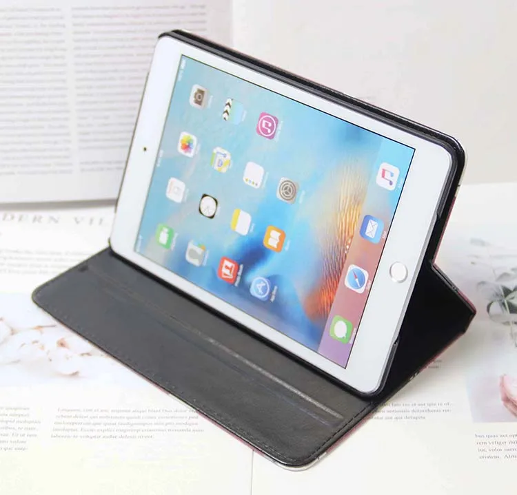 Автоматический будильник смарт-чехол с подставкой для Планшеты ipad Mini1 на возраст 2, 3, 4, 5, ipad air 2 3 pro 10,5 Мультфильм защитный чехол для ipad 2, 3, 4 18 9,7
