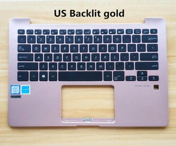 

Laptop/noebook US JP Backlight Keyboard upper Shell Cover for Asus zenbook UX331 UX331U UX331UA UX331UX UX331U Gold Blue Gray