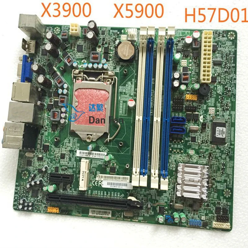 Для ACER X3900 X5900 S3800 SX2840 рабочего Материнская плата H57D01 MBSD101001 LGA1156 материнская 100%