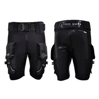 

Yonsub Diving Wetsuit Shorts Men Submersible D Ring Short Pants Mens Printed Technical Surf Snorkeling Equipment