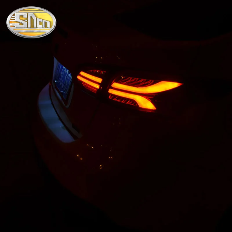 Автомобильный светодиодный задний фонарь для Ford Focus 3 MK3 Sedan- задний противотуманный фонарь+ стоп-сигнал+ Динамический сигнал поворота