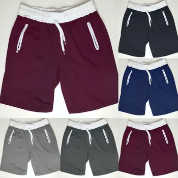 

INCERUN Casual Shorts Knee Length Men Shorts Loose Joggers Zipper Pockets Bodybuilding Shorts Hombre Bermuda Sporting Sweatpants