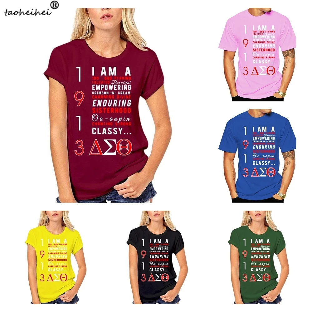 Handsome On Discount Delta Sigma Lady Theta Men T Shirt Brand Clothing T-shirt Diy Prited Tee Mall | Женская одежда