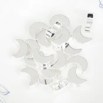 

high quality charm 11.5x8.5mm moon Pendant,Charms & Pendants,suit for necklace/bracelet/earring ect,sold 20pcs/lot