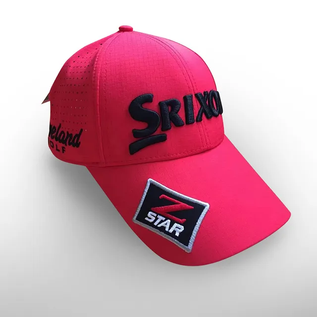 Golf Hat Men's Cap Classic Mesh Back Breathable Sport Cap  Z-Star Sun Protection Adjustable Baseball Cap Red