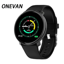 2020 novo relógio inteligente m31 toque completo ip67 à prova dip67 água múltipla modo de esportes diy ecg/ppg reloj inteligente rosto para android & ios