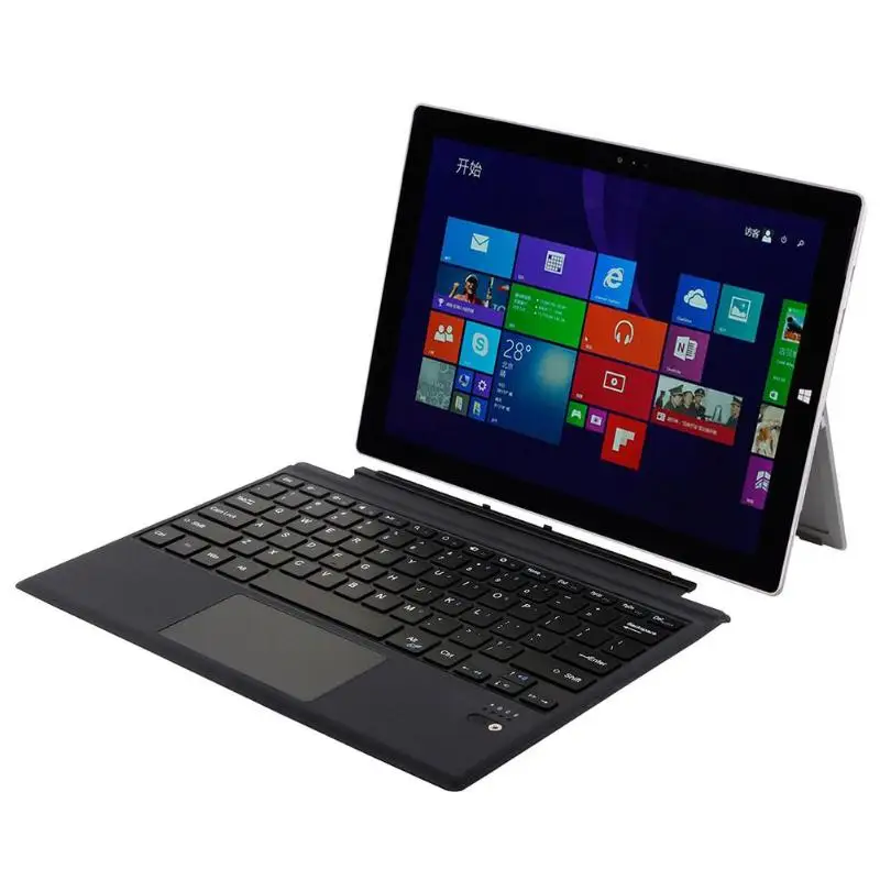 Портативный тонкий планшет клавиатура ПК Bluetooth 3,0 Беспроводной для Surface Pro 6/5/4/3 приятная на ощупь дышащая рассеивания тепла