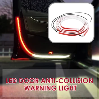 

2x DIY Car Door Opening LED Strip Strobe Anti Rear-end Collision Warning Lights Colors Car Styling Decorative Atmosphere Lamps