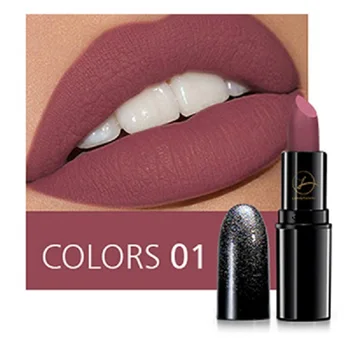 

LANGMANNI Sexy Bullet Matte Lipstick Waterproof Long Lasting Sexy Red Lip Stick Beauty Matte Lipstick Cosmetic Makeup Gift TSLM1
