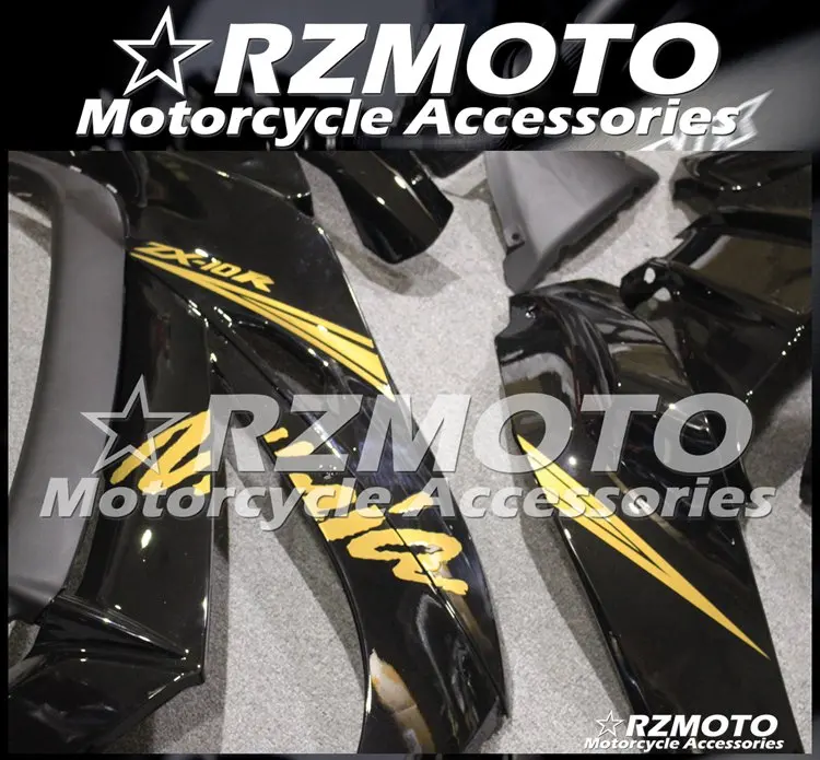 ABS мотоцикл обтекатель комплект для KAWASAKI ZX-10R- год кузов литьевая форма Магазин № 2272